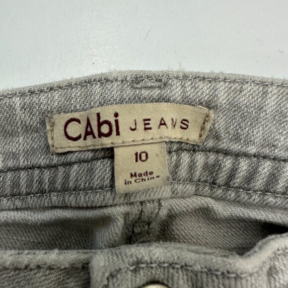 Cabi Contemporary Fit Bootcut Women's size 10 Gray Denim Jeans - Picture 3 of 5